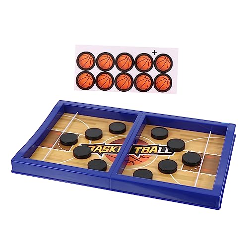 FRCOLOR 1Satz Fast Sling Puck Spiel Basketball Style Desktop Game für Drinnen und Draußen für Familie und Freunde Tragbar und Kompakt für Unvergessliche Spielmomente FRCOLOR 1Satz Fast Sling Puck Spiel Basketball Style Desktop Game für Drinnen und Draußen für Familie und Freunde Tragbar und Kompakt für Unvergessliche Spielmomente von FRCOLOR