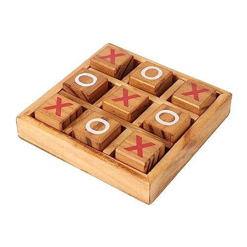 FRCOLOR 1Satz Holz Toe Brettspiel für Klassisches Familienspiel Beobachtungs und Denkfähigkeiten für Jährige Praktisch zu Verstauen FRCOLOR 1Satz Holz Toe Brettspiel für Klassisches Familienspiel Beobachtungs und Denkfähigkeiten für Jährige Praktisch zu Verstauen von FRCOLOR