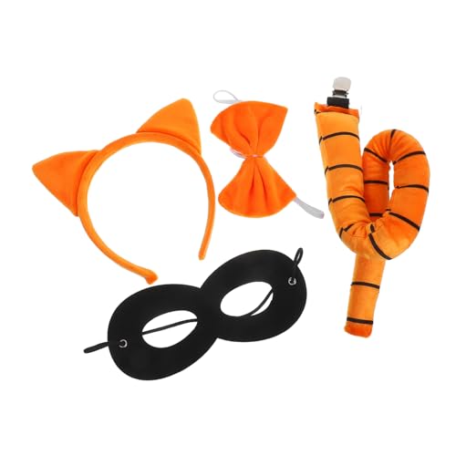 FRCOLOR 1Satz Katzenohren Stirnband für Niedliches Tierkostüm Zubehör für Halloween Partys und Rollenspiele Leichtes und Strapazierfähiges Cosplay Accessoire mit Augenmaske Kreativität FRCOLOR 1Satz Katzenohren Stirnband für Niedliches Tierkostüm Zubehör für Halloween Partys und Rollenspiele Leichtes und Strapazierfähiges Cosplay Accessoire mit Augenmaske Kreativität von FRCOLOR
