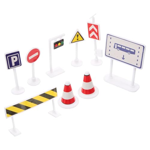 FRCOLOR 1Satz Mini Verkehrsschilder für Teiliges für Verkehrserziehung für Kindergarten und Spielplatz Realistische Designs und Kompakte FRCOLOR 1Satz Mini Verkehrsschilder für Teiliges für Verkehrserziehung für Kindergarten und Spielplatz Realistische Designs und Kompakte von FRCOLOR