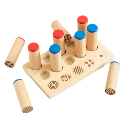 FRCOLOR 1Satz Montessori Holzspielzeug Interaktives Sensorisches Lernspielzeug für Hörtraining und Fantasieentwicklung Geeignet für Frühe Bildung und Kreative Spielmomente FRCOLOR 1Satz Montessori Holzspielzeug Interaktives Sensorisches Lernspielzeug für Hörtraining und Fantasieentwicklung Geeignet für Frühe Bildung und Kreative Spielmomente von FRCOLOR