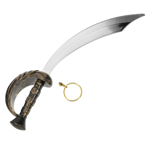 FRCOLOR 1Satz Piraten Kostüm Zubehör Set mit und Ohrring Teiliges Cosplay Accessoire für Halloween und Piratenpartys Sicher und Leicht zu Transportieren von FRCOLOR
