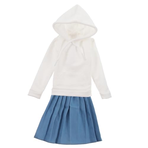 FRCOLOR Puppenkleidung Satz für Mädchen Selbstgemacht Sweatshirt Rock Outfits für 60cm Puppen Kreatives Anziehspielzeug von FRCOLOR