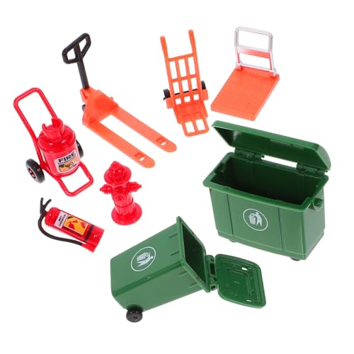 FRCOLOR 1Satz Simulation Feuerlöscher Set für Lernspielzeug für Verkehrssicherheit mit Müllwagen Baustellenzubehör und Feuerwehr Accessoires für Kreatives Rollenspiel FRCOLOR 1Satz Simulation Feuerlöscher Set für Lernspielzeug für Verkehrssicherheit mit Müllwagen Baustellenzubehör und Feuerwehr Accessoires für Kreatives Rollenspiel von FRCOLOR