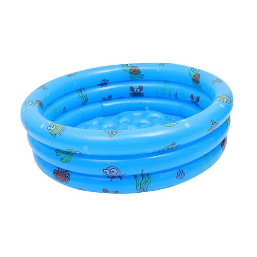 FRCOLOR Aufblasbares für Kinder Runder Pool PVC für Indoor und Outdoor für Sommeraktivitäten von FRCOLOR