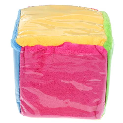 FRCOLOR 1Stück Große Plüschwürfel mit Transparenten Taschen für Lernkarten Kognitive Spielwürfel für Familienaktivitäten und Spiele im Freien FRCOLOR 1Stück Große Plüschwürfel mit Transparenten Taschen für Lernkarten Kognitive Spielwürfel für Familienaktivitäten und Spiele im Freien von FRCOLOR