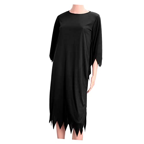 FRCOLOR 1Stück Halloween Kinderkostüm Gruselige Todesgöttin Robe Für Karneval Cosplay Halloween Feiern Maske FRCOLOR 1Stück Halloween Kinderkostüm Gruselige Todesgöttin Robe Für Karneval Cosplay Halloween Feiern Maske von FRCOLOR