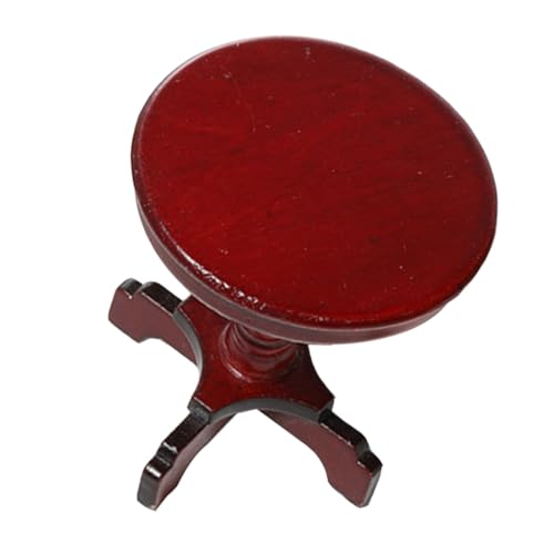 FRCOLOR 1Stück Holz Tisch für Puppenhaus Kleiner Runder Tisch für Mini Haustisch Kreatives Zubehör für DIY Dekorationen Rot Langlebig und Sicher FRCOLOR 1Stück Holz Tisch für Puppenhaus Kleiner Runder Tisch für Mini Haustisch Kreatives Zubehör für DIY Dekorationen Rot Langlebig und Sicher von FRCOLOR