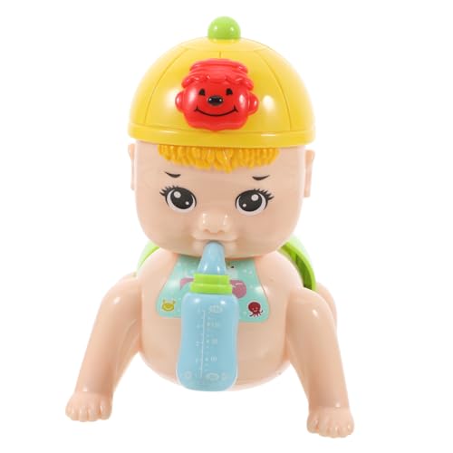 FRCOLOR 1Stück Kriechende Puppe für Junge Mädchen Kreatives Krabbelspielzeug mit Musik und Lichtern Batteriefrei für Kleinkinder Fördert Motorische Fähigkeiten und Farberkennung FRCOLOR 1Stück Kriechende Puppe für Junge Mädchen Kreatives Krabbelspielzeug mit Musik und Lichtern Batteriefrei für Kleinkinder Fördert Motorische Fähigkeiten und Farberkennung von FRCOLOR