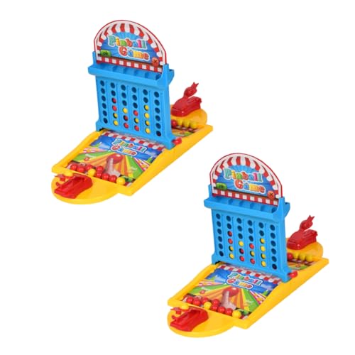 FRCOLOR 1Stück Mini Basketballspiel Desktop mit Flipper Funktion Vier in Reihe für Spaß im Büro oder Zuhause Zufälliger Stil Fördert Fingerfertigkeit und Unterhaltung von FRCOLOR