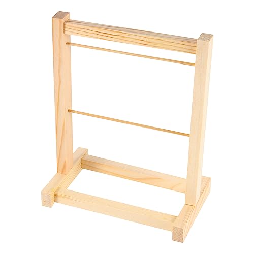 FRCOLOR 1Stück Mini Holz Puppen Kleiderbügel Puppen Mantel Halter für Puppenbekleidung Organizer für Puppenzimmer Perfektes für Doppellagiger Kleiderständer FRCOLOR 1Stück Mini Holz Puppen Kleiderbügel Puppen Mantel Halter für Puppenbekleidung Organizer für Puppenzimmer Perfektes für Doppellagiger Kleiderständer von FRCOLOR