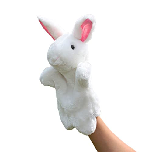 FRCOLOR 1Stück Plüsch Handpuppe Kaninchen für Geschichten Erzählen und Rollenspiele Interaktives Zubehör für Eltern Junge Mädchen Aktivitäten Klassisches Weißes Design als FRCOLOR 1Stück Plüsch Handpuppe Kaninchen für Geschichten Erzählen und Rollenspiele Interaktives Zubehör für Eltern Junge Mädchen Aktivitäten Klassisches Weißes Design als von FRCOLOR