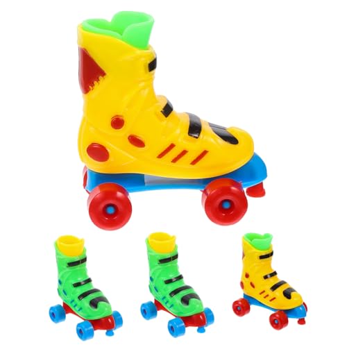 FRCOLOR 2 Paar Bunte Finger Rollschuhe Stressabbau Lernmodell Miniatur Fingerskates aus Kunststoff Farbenfrohe Simulation für Unterhaltung und Kreativität Zufällige Farbe Zufällige Farbe FRCOLOR 2 Paar Bunte Finger Rollschuhe Stressabbau Lernmodell Miniatur Fingerskates aus Kunststoff Farbenfrohe Simulation für Unterhaltung und Kreativität Zufällige Farbe Zufällige Farbe von FRCOLOR