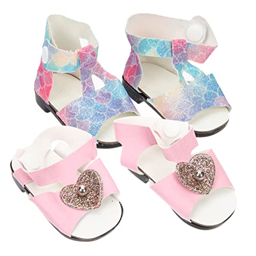 FRCOLOR 2 Paare Deko Puppenschuhe Mini Schuhe Verschleißfeste DIY Schuhe für Kreative Dekoration von Puppen und Miniaturhäusern für Kindergeburtstage und FRCOLOR 2 Paare Deko Puppenschuhe Mini Schuhe Verschleißfeste DIY Schuhe für Kreative Dekoration von Puppen und Miniaturhäusern für Kindergeburtstage und von FRCOLOR
