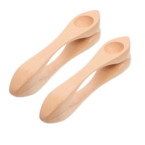 FRCOLOR 2 STÜCK Holz Musikinstrument Percussion Löffel für Kindergarten Rhythmus Sicher und Langlebig aus Hochwertigem Holz für Musikalische Aufführungen FRCOLOR 2 STÜCK Holz Musikinstrument Percussion Löffel für Kindergarten Rhythmus Sicher und Langlebig aus Hochwertigem Holz für Musikalische Aufführungen von FRCOLOR