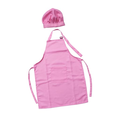 FRCOLOR 2 STÜCK Kochschürze Set Teilig Großes Kochkostüm mit Schürze und Mütze für Jungen Mädchen Dickes Glattes Material zum Kochen Backen Malen Basteln Party Rosa FRCOLOR 2 STÜCK Kochschürze Set Teilig Großes Kochkostüm mit Schürze und Mütze für Jungen Mädchen Dickes Glattes Material zum Kochen Backen Malen Basteln Party Rosa von FRCOLOR