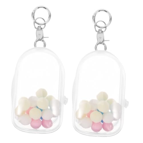 FRCOLOR 2 STÜCK Transparente Puppentransporttaschen mit Schlüsselanhänger Sicherer und Komfortabler Aufbewahrungsbeutel für Kleine Figuren für Sammler Zipper Vitrine für Einfaches Tragen FRCOLOR 2 STÜCK Transparente Puppentransporttaschen mit Schlüsselanhänger Sicherer und Komfortabler Aufbewahrungsbeutel für Kleine Figuren für Sammler Zipper Vitrine für Einfaches Tragen von FRCOLOR