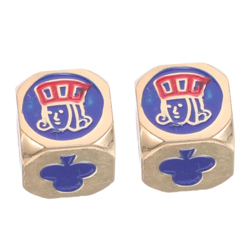 FRCOLOR 2 STÜCK Würfel aus Zinklegierung mit Herzmuster Mehrseitige Spielwürfel für Brettspiele Rollenspiele und Partys Robust und Langlebig FRCOLOR 2 STÜCK Würfel aus Zinklegierung mit Herzmuster Mehrseitige Spielwürfel für Brettspiele Rollenspiele und Partys Robust und Langlebig von FRCOLOR