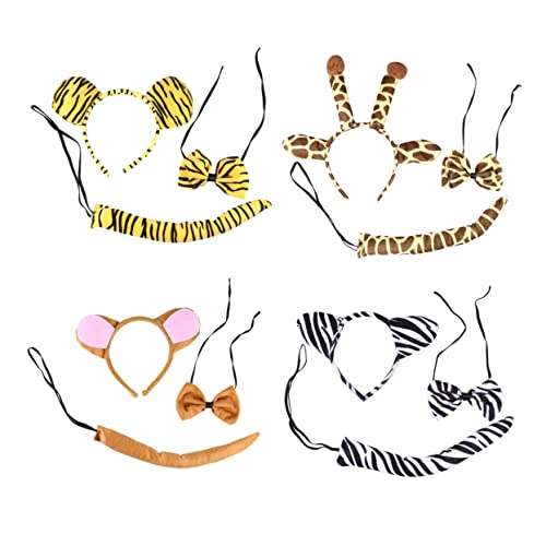 FRCOLOR 2 Sätze Giraffe -Kopfschmuck Set Tierohrkostüm Foto -Requisiten Kinderkostüme Haarreifen Kopfschmuck für Mädchen Ohr Stirnband Cosplay-Tier Brown FRCOLOR 2 Sätze Giraffe -Kopfschmuck Set Tierohrkostüm Foto -Requisiten Kinderkostüme Haarreifen Kopfschmuck für Mädchen Ohr Stirnband Cosplay-Tier Brown von FRCOLOR