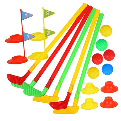 FRCOLOR 2 Sätze Golfspielzeug aus Sicherem Kunststoff Leichte Golfschläger und Bälle für Indoor und Outdoor Pädagogisches Sportspielzeug Koordination und Geduld Zufällige Zufällige Farbe FRCOLOR 2 Sätze Golfspielzeug aus Sicherem Kunststoff Leichte Golfschläger und Bälle für Indoor und Outdoor Pädagogisches Sportspielzeug Koordination und Geduld Zufällige Zufällige Farbe von FRCOLOR