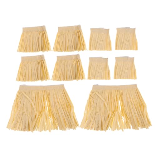 FRCOLOR 2 Sätze Hawaiianischer Hula Hawaiianische Kleider Für Frauen Luau Hawaii-kleid Hawaiianische Hula -röcke Für Frauen Hawaiischer Partyrock Hawaii-hula-rock Rafi-papierrock Bast FRCOLOR 2 Sätze Hawaiianischer Hula Hawaiianische Kleider Für Frauen Luau Hawaii-kleid Hawaiianische Hula -röcke Für Frauen Hawaiischer Partyrock Hawaii-hula-rock Rafi-papierrock Bast von FRCOLOR