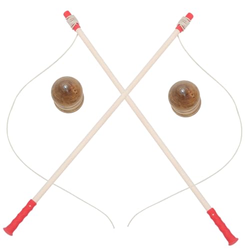 FRCOLOR 2 Sätze Holz Gyroskop Spielzeugset Teilig aus Solidem Holz für Erwachsene und Senioren Fördert Fitness und Hand Augen Koordination für Nostalgische Spiele und Familienaktivitäten FRCOLOR 2 Sätze Holz Gyroskop Spielzeugset Teilig aus Solidem Holz für Erwachsene und Senioren Fördert Fitness und Hand Augen Koordination für Nostalgische Spiele und Familienaktivitäten von FRCOLOR