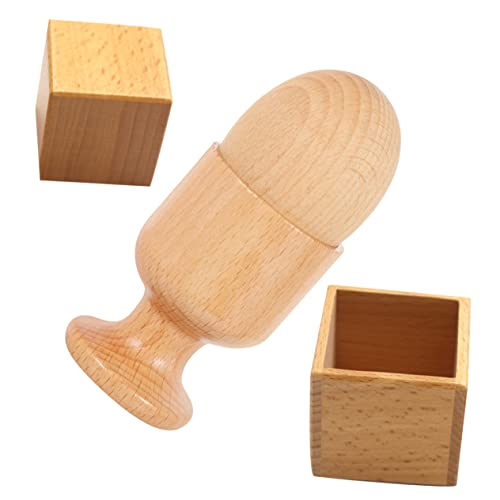 FRCOLOR 2 Sätze Holzspielzeug für Hand Augen Koordination Teiliges Montessori mit Eiern und Eierbechern Sowie Holzbox und Quadratischen Blöcken für Kleinkinder Fördert Logisches und FRCOLOR 2 Sätze Holzspielzeug für Hand Augen Koordination Teiliges Montessori mit Eiern und Eierbechern Sowie Holzbox und Quadratischen Blöcken für Kleinkinder Fördert Logisches und von FRCOLOR