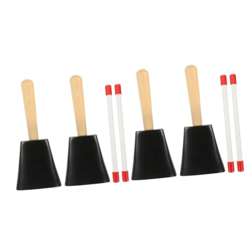 FRCOLOR 2 Sätze Metall Kuhglocke mit Griff Teiliges Hand Cowbell Musikinstrument für Sportveranstaltungen Anfeuern Fußballspiele Klare Kräftige Töne Lernspielzeug FRCOLOR 2 Sätze Metall Kuhglocke mit Griff Teiliges Hand Cowbell Musikinstrument für Sportveranstaltungen Anfeuern Fußballspiele Klare Kräftige Töne Lernspielzeug von FRCOLOR