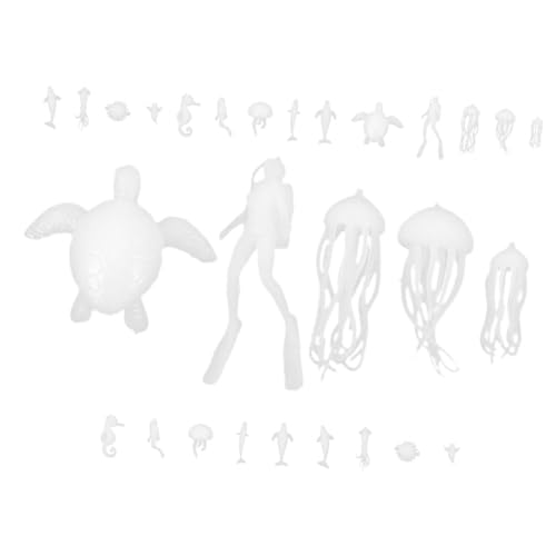 FRCOLOR 2 Sätze Miniatur Meerestiere Charms Epoxidharz Gießform Füller Plastik Figuren Basteln Kreativset Druck Meerestiere Modell DIY Harz Schmuck FRCOLOR 2 Sätze Miniatur Meerestiere Charms Epoxidharz Gießform Füller Plastik Figuren Basteln Kreativset Druck Meerestiere Modell DIY Harz Schmuck von FRCOLOR