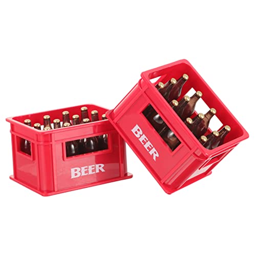 FRCOLOR 2 Sätze Miniatur Weinflaschen und Weinkisten Puppenhaus Dekoration Kunststoff Weinkorb Tiny House Zubehör für Küche Bar Esszimmer Detailreiche Miniaturmodelle FRCOLOR 2 Sätze Miniatur Weinflaschen und Weinkisten Puppenhaus Dekoration Kunststoff Weinkorb Tiny House Zubehör für Küche Bar Esszimmer Detailreiche Miniaturmodelle von FRCOLOR