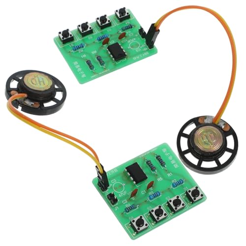 FRCOLOR 2 Sätze Oszillator DIY Elektronisches Musikinstrument Bausatz Lötset für Anfänger Elektronische Klavier Projekte Kreatives Basteln mit Bauteilen von FRCOLOR