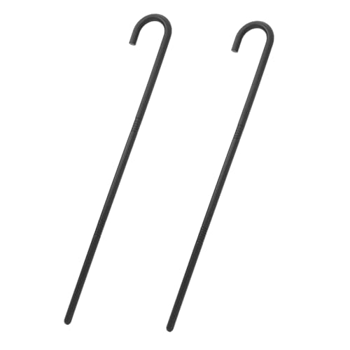 FRCOLOR 2 Sätze Plastik Krücken Stöcke Halloween Party Requisiten Zauberer Gehstock Dekoration Leichtes für Kostüm und Rollenspiel von FRCOLOR