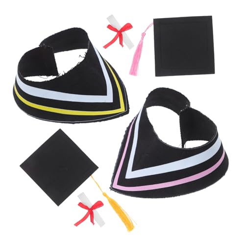 FRCOLOR 2 Sätze Plüschbär Abschlusskostüm mit Mütze und Kragen Abnehmbares Outfit für Stofftiere Akademischer Umhang für Abschlussfeier Fotorequisiten und Partydekoration FRCOLOR 2 Sätze Plüschbär Abschlusskostüm mit Mütze und Kragen Abnehmbares Outfit für Stofftiere Akademischer Umhang für Abschlussfeier Fotorequisiten und Partydekoration von FRCOLOR