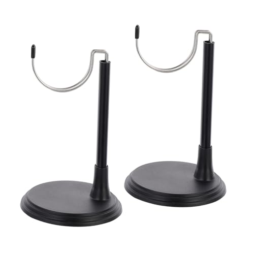 FRCOLOR 2 Sätze Puppenständer Schwarz Doll Display Ständer mit Breiter Basis für Stabile Präsentation von Großen Puppen und Figuren Verarbeitet als Puppenzubehör FRCOLOR 2 Sätze Puppenständer Schwarz Doll Display Ständer mit Breiter Basis für Stabile Präsentation von Großen Puppen und Figuren Verarbeitet als Puppenzubehör von FRCOLOR