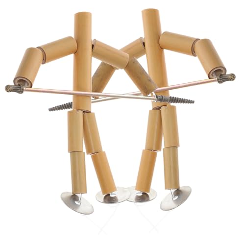 FRCOLOR 2 Sätze Teiliges Bambuspuppen spielset Partyspiel Interaktives Pk Spiel Handgefertigt Robustes Material Fördert Feinmotorik und Wettbewerbsfähigkeit FRCOLOR 2 Sätze Teiliges Bambuspuppen spielset Partyspiel Interaktives Pk Spiel Handgefertigt Robustes Material Fördert Feinmotorik und Wettbewerbsfähigkeit von FRCOLOR