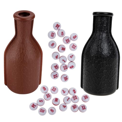 FRCOLOR 2 Sätze Tragbare Billard Shaker Flaschen Nummerierte Kunststoff Würfel und Kugeln Leichtes Strapazierfähiges Pool Zubehör für und Unterhaltung FRCOLOR 2 Sätze Tragbare Billard Shaker Flaschen Nummerierte Kunststoff Würfel und Kugeln Leichtes Strapazierfähiges Pool Zubehör für und Unterhaltung von FRCOLOR