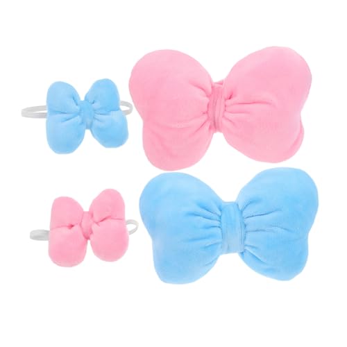 FRCOLOR 2 Sätze Weiche Hals und Kopf Bowties Einfaches Anziehen Kreatives Spiel für Vielseitige Puppen Dress Up Accessoires von FRCOLOR