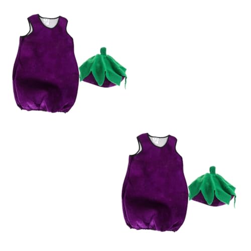 FRCOLOR 2 Sets Auberginen Styling Performance Kostüm Lustige Kostüme Cosplay Auberginen Kostüm Gemüse Kleidung Auberginen Kleidung Gemüse Kostüm Party Stoff FRCOLOR 2 Sets Auberginen Styling Performance Kostüm Lustige Kostüme Cosplay Auberginen Kostüm Gemüse Kleidung Auberginen Kleidung Gemüse Kostüm Party Stoff von FRCOLOR