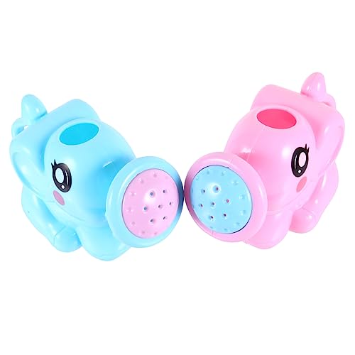FRCOLOR 2 Stück Badespielzeug Gießkanne Badewanne aus Sicherem Abs Kunststoff Bunte Wasserspritzspielzeuge für Junge Mädchen und Kleinkinder Geeignet für Badewanne Schwimmbad und von FRCOLOR
