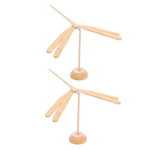 FRCOLOR 2 Stück Bambus Drachenflieger Pädagogisches Gleichgewichtsspielzeug für Fördert Kreativität und Hand Auge Koordination Holzfarben für Spiel und Lernen FRCOLOR 2 Stück Bambus Drachenflieger Pädagogisches Gleichgewichtsspielzeug für Fördert Kreativität und Hand Auge Koordination Holzfarben für Spiel und Lernen von FRCOLOR