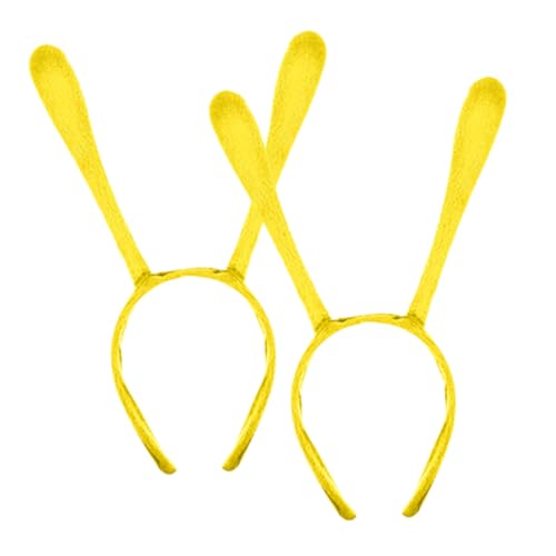 FRCOLOR 2 Stück Bienen Fühler Haarreifen aus Leichtem Bequem und Robust Einzigartiges Party und Halloween Cosplay Accessoire für Erwachsene von FRCOLOR