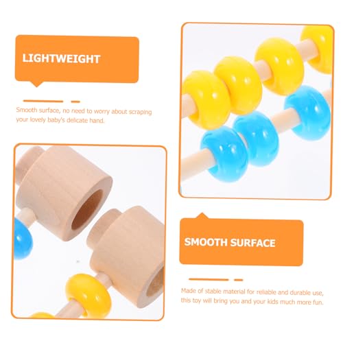 FRCOLOR 2 Stück Bunter Lernspielzeug Rechenrahmen Pädagogisches Mathe für Frühkindliche Arithmetik Motorische Logisches Geeignet für Kindergartenkinder von FRCOLOR