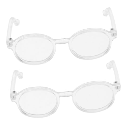 FRCOLOR 2 Stück Cosplay Sonnenbrillen aus Kunststoff für Puppen Accessoires für Verkleiden Kreatives Spiel und Rollenspiele FRCOLOR 2 Stück Cosplay Sonnenbrillen aus Kunststoff für Puppen Accessoires für Verkleiden Kreatives Spiel und Rollenspiele von FRCOLOR