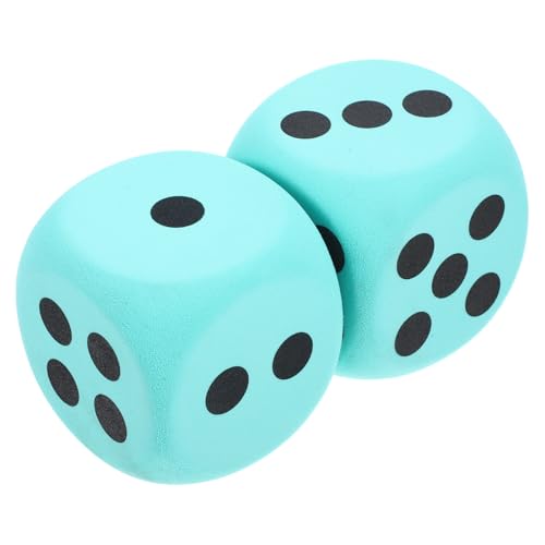 FRCOLOR 2 Stück Eva Große Schaumstoffwürfel Lernspielzeug Würfel für Partys Spiel und Unterricht Wiederverwendbare Zahlenwürfel für Erwachsene FRCOLOR 2 Stück Eva Große Schaumstoffwürfel Lernspielzeug Würfel für Partys Spiel und Unterricht Wiederverwendbare Zahlenwürfel für Erwachsene von FRCOLOR