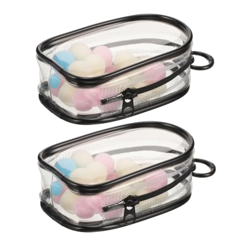 FRCOLOR 2 Stück Figuren Aufbewahrungstasche mit Schlüsselanhänger Tragbare Puppen Displaybox für Kleine Figuren und Sammlerstücke Süßem Pom Pom Accessoire FRCOLOR 2 Stück Figuren Aufbewahrungstasche mit Schlüsselanhänger Tragbare Puppen Displaybox für Kleine Figuren und Sammlerstücke Süßem Pom Pom Accessoire von FRCOLOR