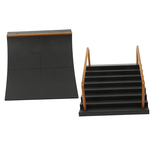 FRCOLOR 2 Stück Finger Skateboard Ramp Teiliges aus Kunststoff Skatepark Zubehör Kreative Park Hindernisse für Finger Skateboarding Training Geeignet für Fingersportfans FRCOLOR 2 Stück Finger Skateboard Ramp Teiliges aus Kunststoff Skatepark Zubehör Kreative Park Hindernisse für Finger Skateboarding Training Geeignet für Fingersportfans von FRCOLOR
