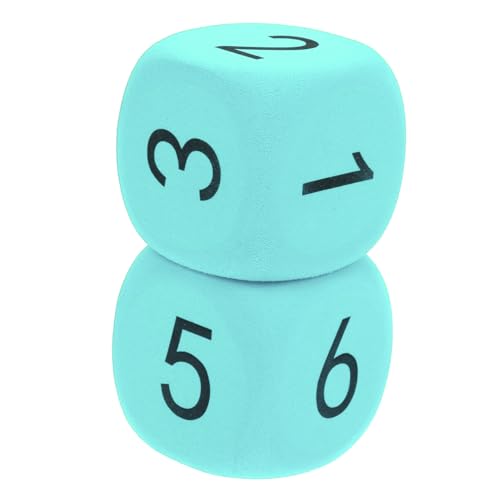 FRCOLOR 2 Stück Große Schaumstoffwürfel für Multifunktionale Spielwürfel für Klassenzimmer Partys und Lernspiele Sicheres Leichtes Design für Unvergessliche Events FRCOLOR 2 Stück Große Schaumstoffwürfel für Multifunktionale Spielwürfel für Klassenzimmer Partys und Lernspiele Sicheres Leichtes Design für Unvergessliche Events von FRCOLOR