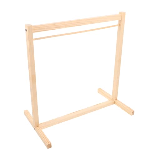 FRCOLOR 2 Stück Holz Kleiderständer für Puppen Miniature Puppenkleider Hänger Tragbarer Aufbewahrungsrack für Spielzeugkleidung und Puppenhaus Zubehör FRCOLOR 2 Stück Holz Kleiderständer für Puppen Miniature Puppenkleider Hänger Tragbarer Aufbewahrungsrack für Spielzeugkleidung und Puppenhaus Zubehör von FRCOLOR