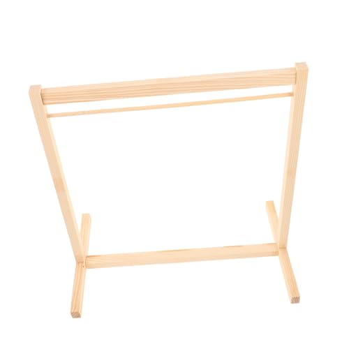 FRCOLOR 2 Stück Holz Puppen Kleiderständer Miniature Kleiderbügel für Puppen Tragbarer Organizer für Puppenhaus Zubehör und Plüschtiere FRCOLOR 2 Stück Holz Puppen Kleiderständer Miniature Kleiderbügel für Puppen Tragbarer Organizer für Puppenhaus Zubehör und Plüschtiere von FRCOLOR