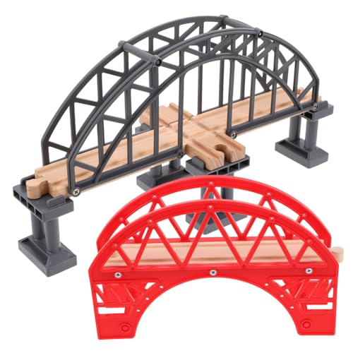 FRCOLOR 2 Stück Holz Zugbrücken Teilig Robuster Brückenpfeiler für Holzeisenbahnen Vielseitig Kombinierbar Fördert Kreativität und Räumliches für Spielbahn FRCOLOR 2 Stück Holz Zugbrücken Teilig Robuster Brückenpfeiler für Holzeisenbahnen Vielseitig Kombinierbar Fördert Kreativität und Räumliches für Spielbahn von FRCOLOR
